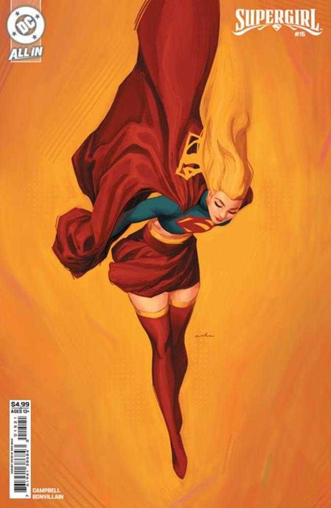 Supergirl #15 Cover B Kris Anka Card Stock Variant (The Reign Of The Superboys) | Odin's Place