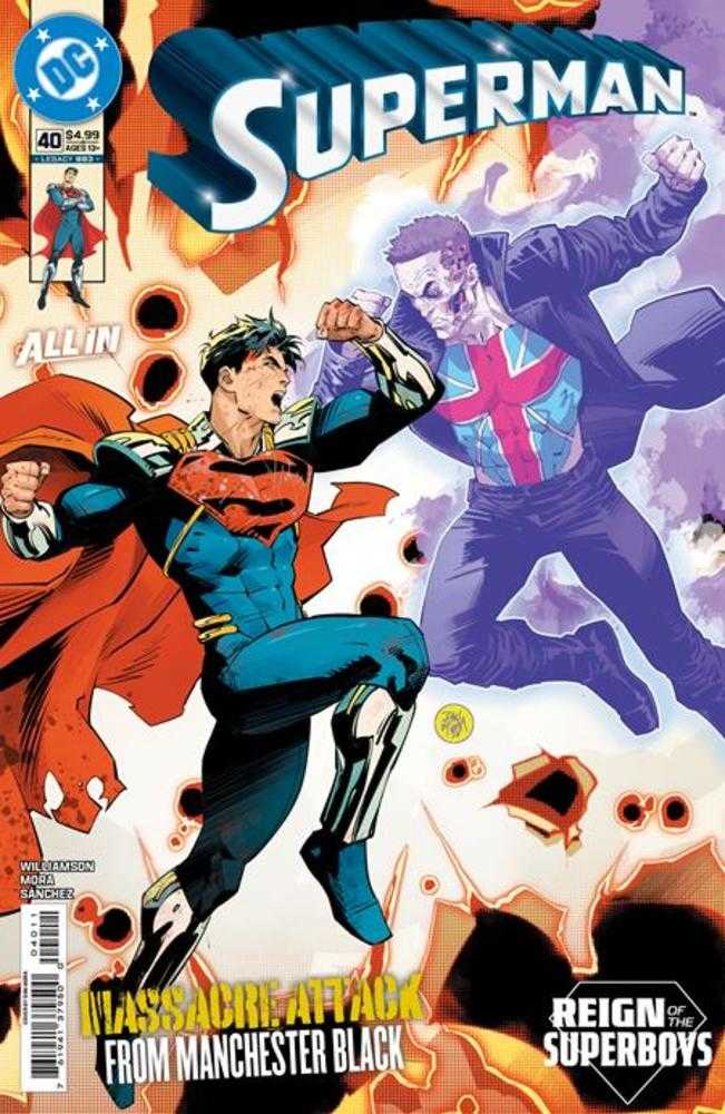 Superman #40 Cover A Dan Mora | Odin's Place