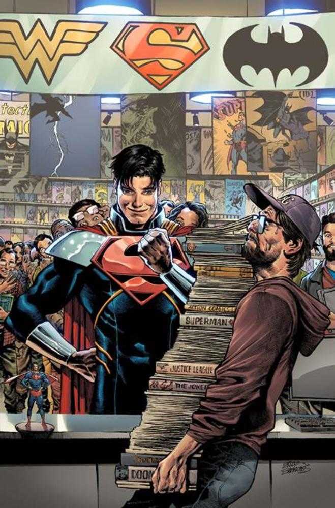 Superman #40 Cover D Eddy Barrows Card Stock Variant | Odin's Place