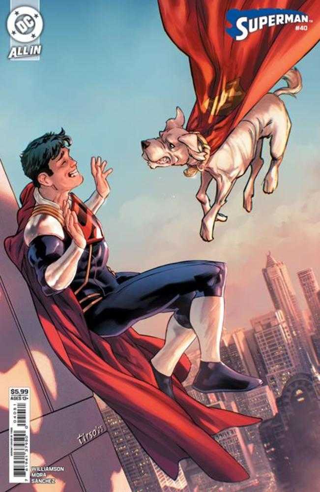 Superman #40 Cover E Tirso Cons Card Stock Variant | Odin's Place