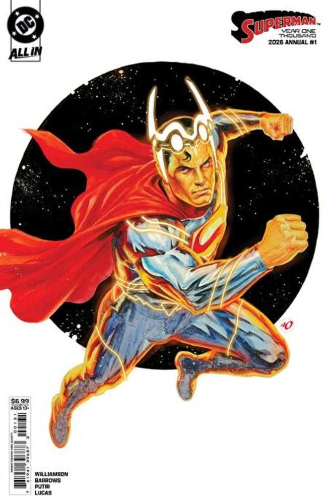 Superman Annual Year One Thousand #1 (One Shot) Cover C Ariel Olivetti Card Stock Variant (DC K.O.) | Odin's Place