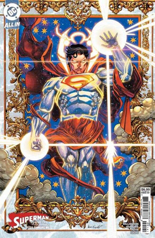 Superman Annual Year One Thousand #1 (One Shot) Cover D Mario Foccillo Card Stock Variant (DC K.O.) | Odin's Place