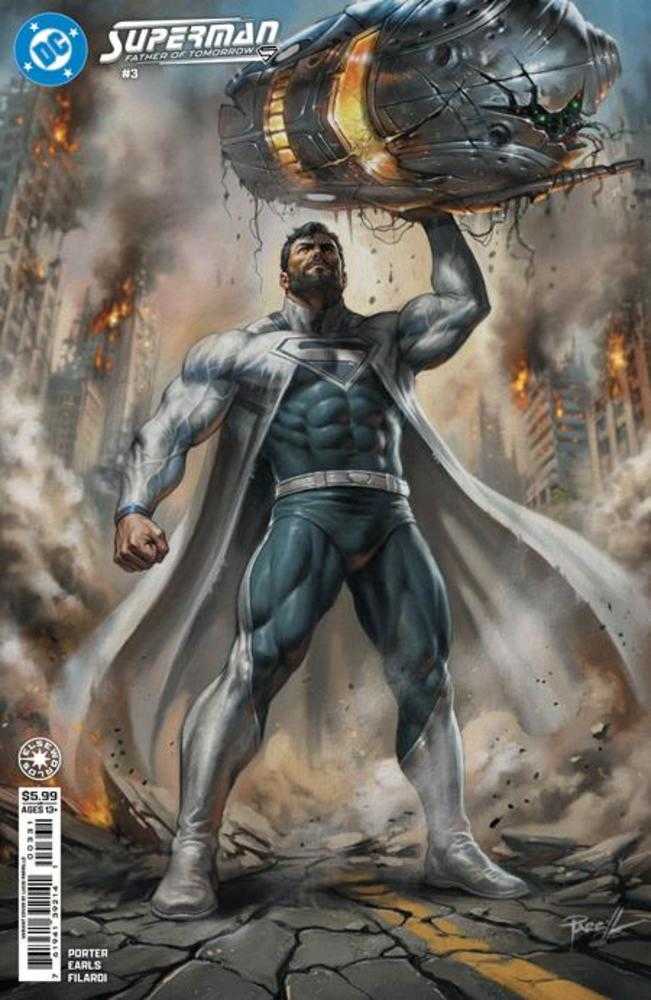 Superman Father Of Tomorrow #3 (Of 6) Cover C Lucio Parrillo Card Stock Variant | Odin's Place