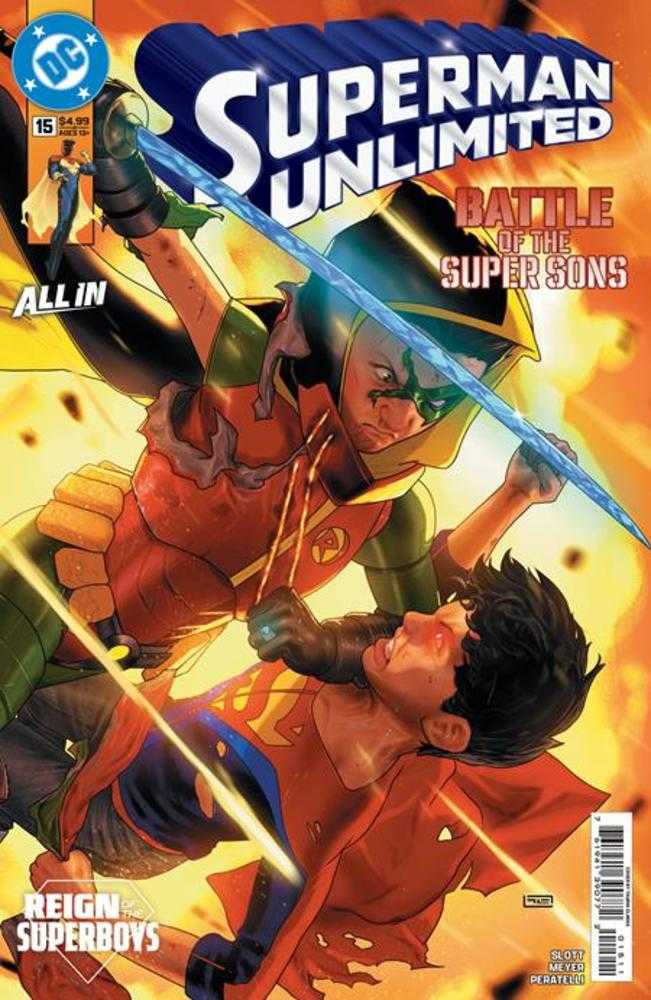 Superman Unlimited #15 Cover A Taurin Clarke (The Reign Of The Superboys) | Odin's Place