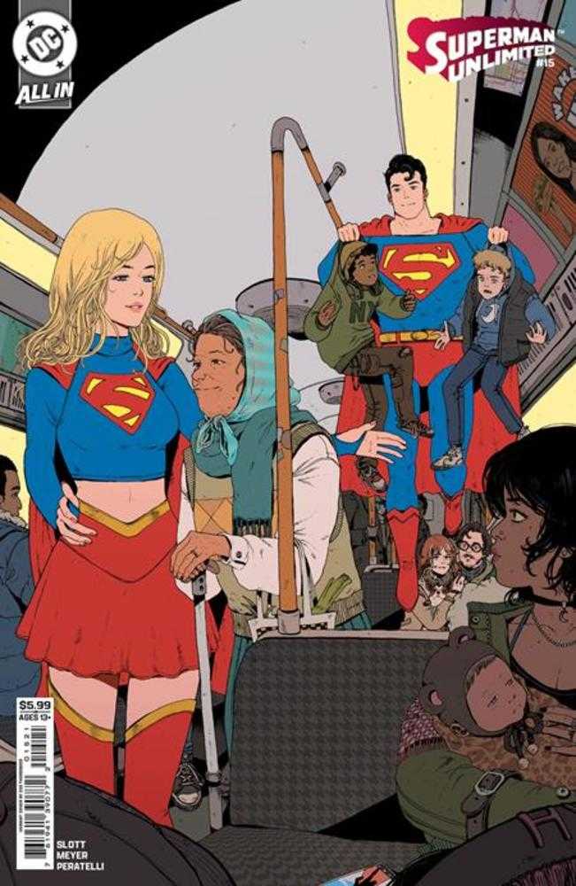 Superman Unlimited #15 Cover B Zoe Thorogood Card Stock Variant (The Reign Of The Superboys) | Odin's Place