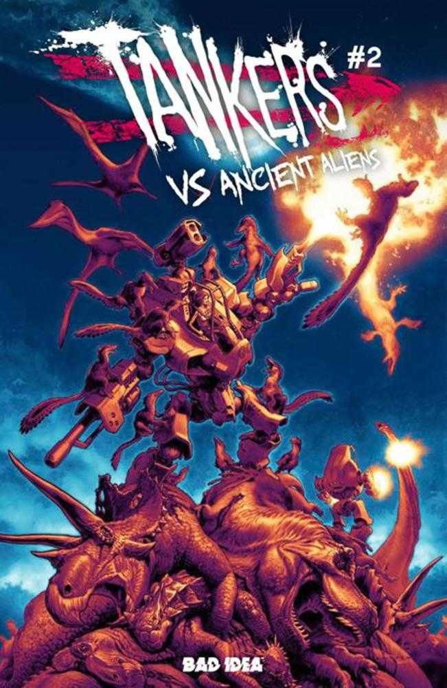 Tankers vs Ancient Aliens #2 (Of 4) Cover B Lewis Larosa Variant | Odin's Place