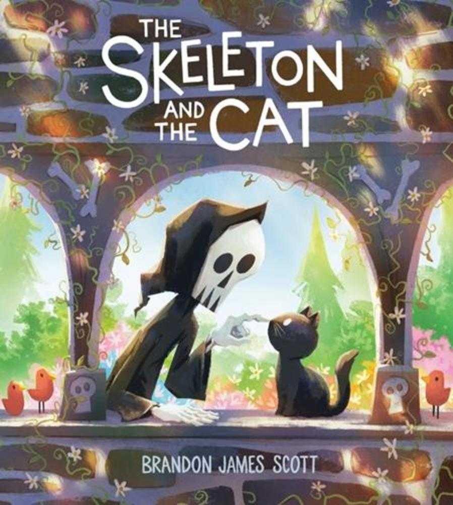Skeleton And The Cat Hardcover | Odin's Place