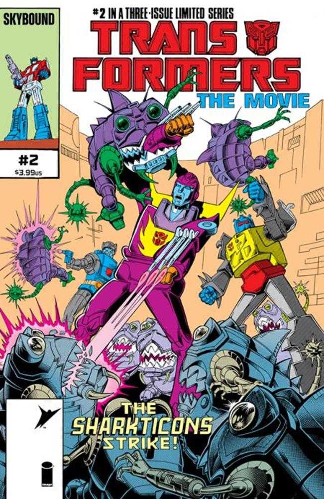 The Transformers The Movie 40 Th Anniversary Edition #2 (Of 3) Cover B Don Perlin & Ian Akin & Brian Garvey Variant | Odin's Place