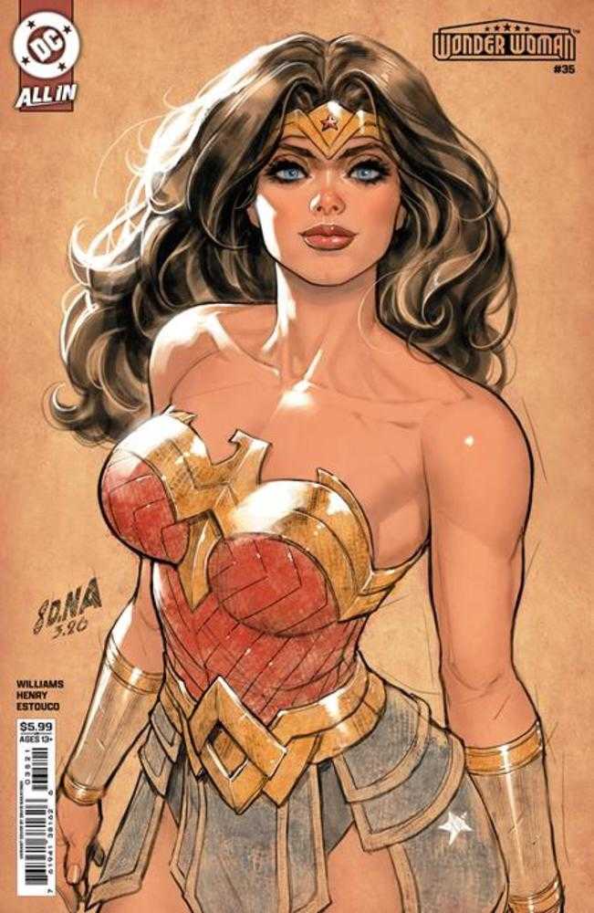 Wonder Woman #35 Cover B David Nakayama Card Stock Variant | Odin's Place