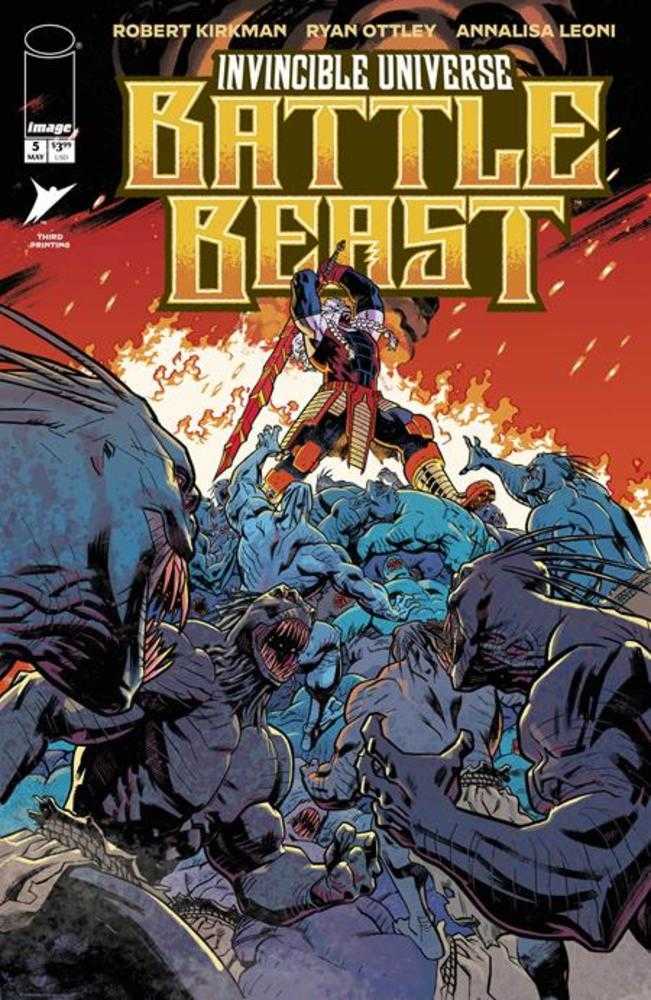 Invincible Universe Battle Beast #5 3rd Printing | Odin's Place