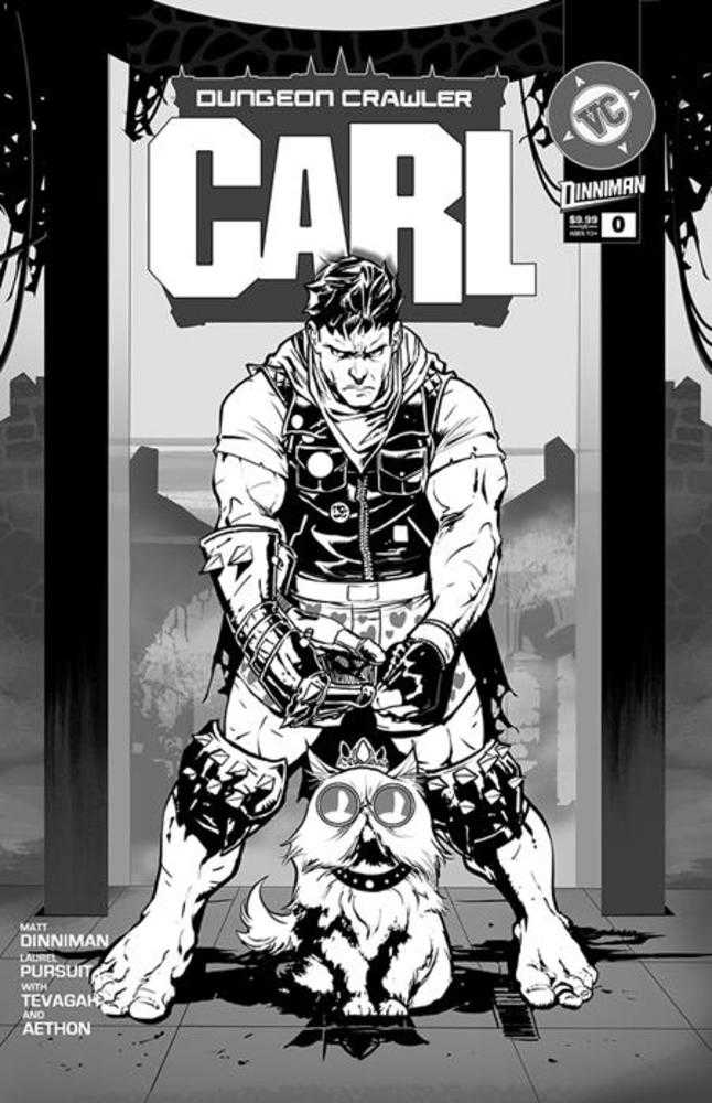 Dungeon Crawler Carl Special Edition #0 Cover B Nathan Gooden Absolute Batman Homage Black & White Variant | Odin's Place
