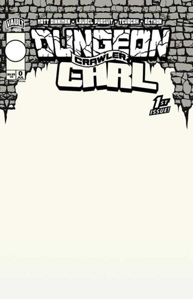 Dungeon Crawler Carl Special Edition #0 Cover E Blank Sketch Variant | Odin's Place