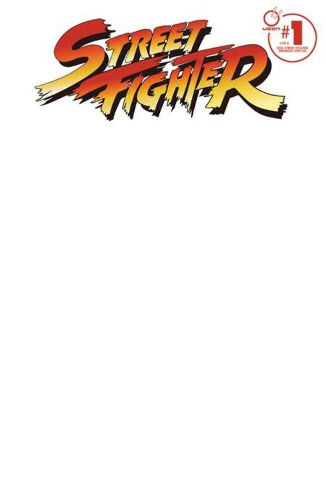 2026 Street Fighter Swimsuit Special #1 (One Shot) Cover D Blank Sketch Variant | Odin's Place