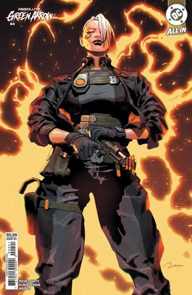 Absolute Green Arrow #4 (Of 6) Cover D Gerald Parel Card Stock Variant | Odin's Place