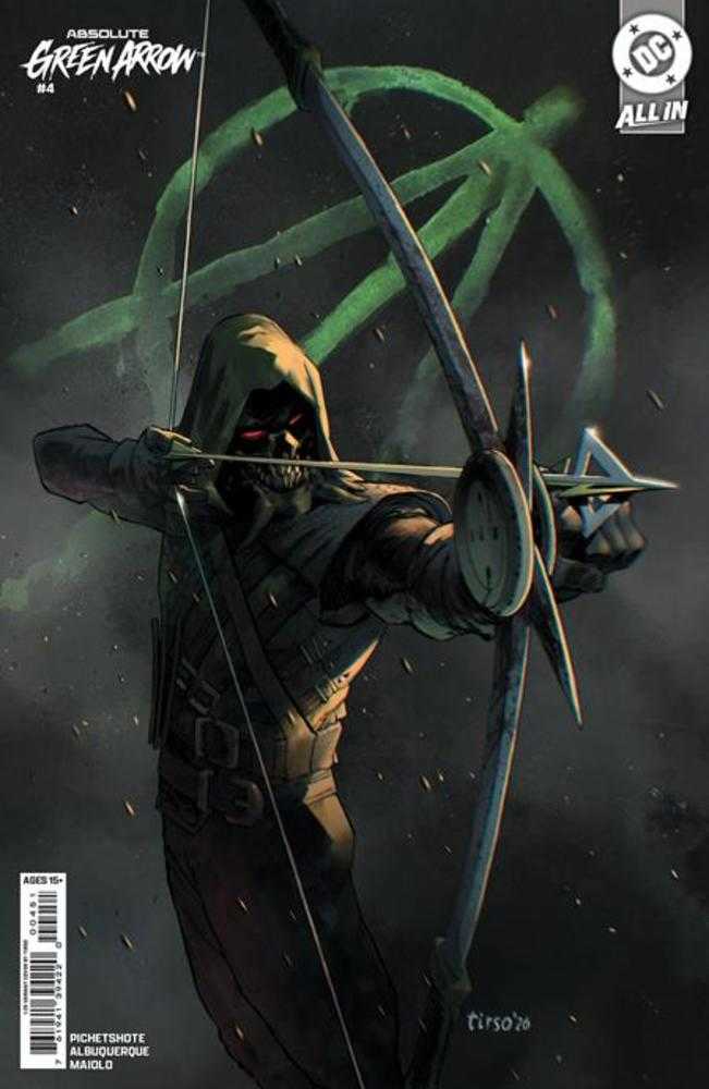 Absolute Green Arrow #4 (Of 6) Cover E 1 in 25 Tirso Cons Card Stock Variant | Odin's Place