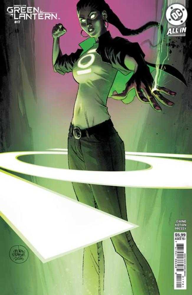 Absolute Green Lantern #17 Cover B Andrew Robinson Card Stock Variant | Odin's Place