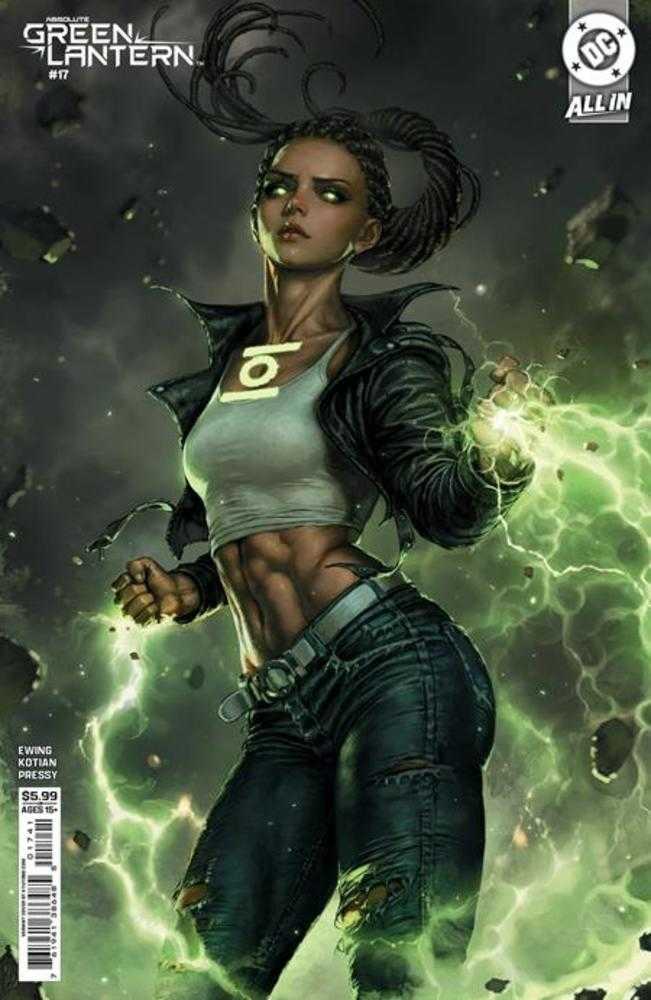 Absolute Green Lantern #17 Cover D Kyuyong Eom Card Stock Variant | Odin's Place