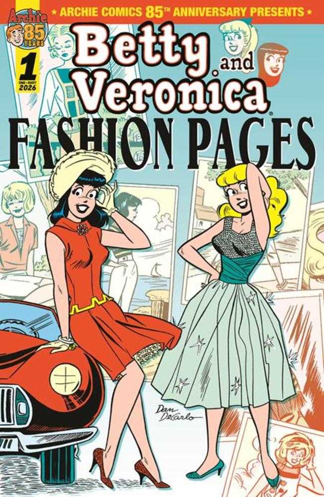 Archie Comics 85 Th Anniversary Presents Betty & Veronica Fashion Pages (One Shot) Cover A Dan Decarlo | Odin's Place