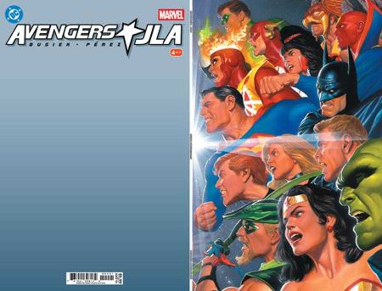 Avengers JLA #4 Facsimile Edition Cover B Alex Ross DC Marvel Connecting Variant | Odin's Place