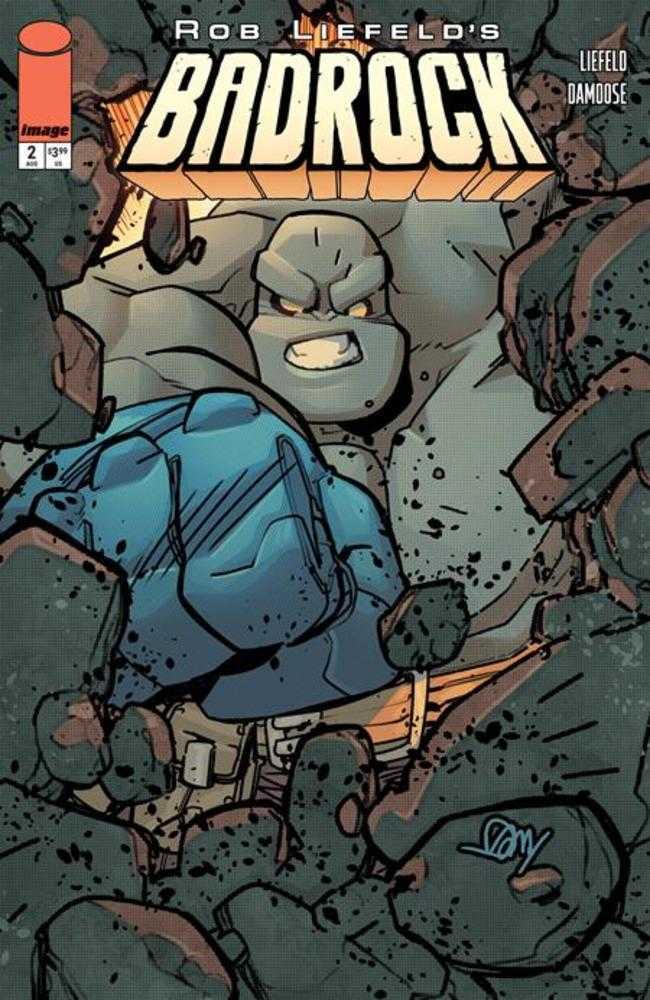 Badrock #2 Cover A Seth Damoose | Odin's Place