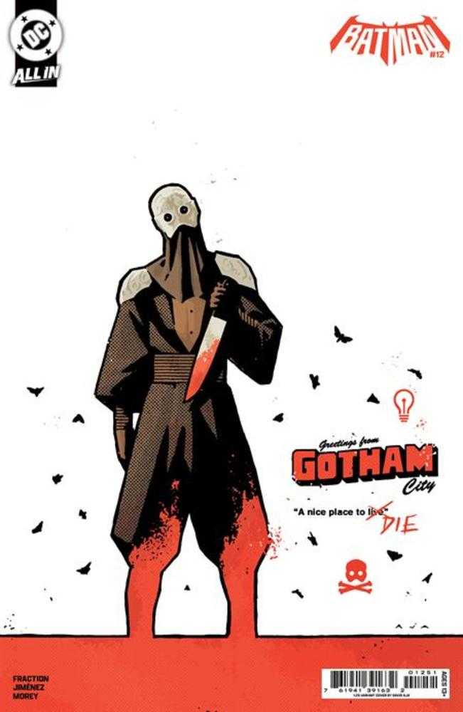 Batman #12 Cover F 1 in 25 David Aja Card Stock Variant | Odin's Place
