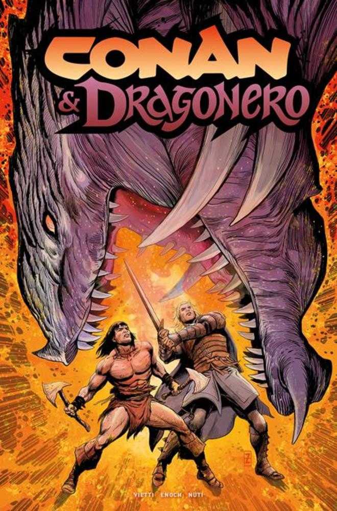Conan And Dragonero #4 (Of 7) Cover A Patch Zircher (Mature) | Odin's Place