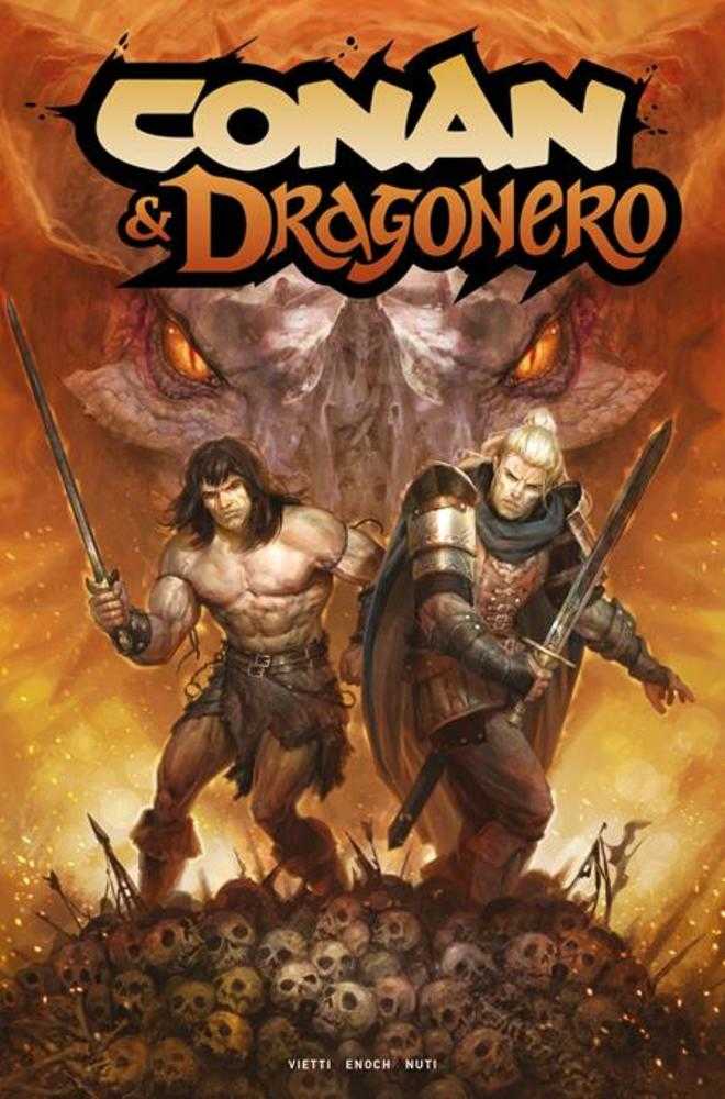 Conan And Dragonero #4 (Of 7) Cover B Paolo Barbieri Variant (Mature) | Odin's Place