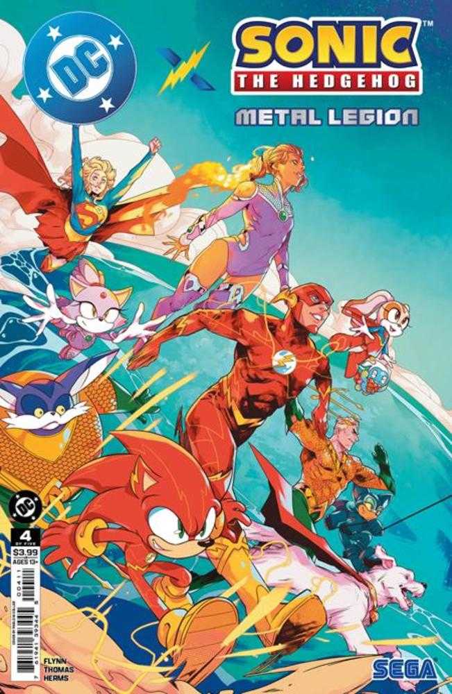 DC X Sonic The Hedgehog Metal Legion #4 (Of 5) Cover A Pablo M Collar | Odin's Place