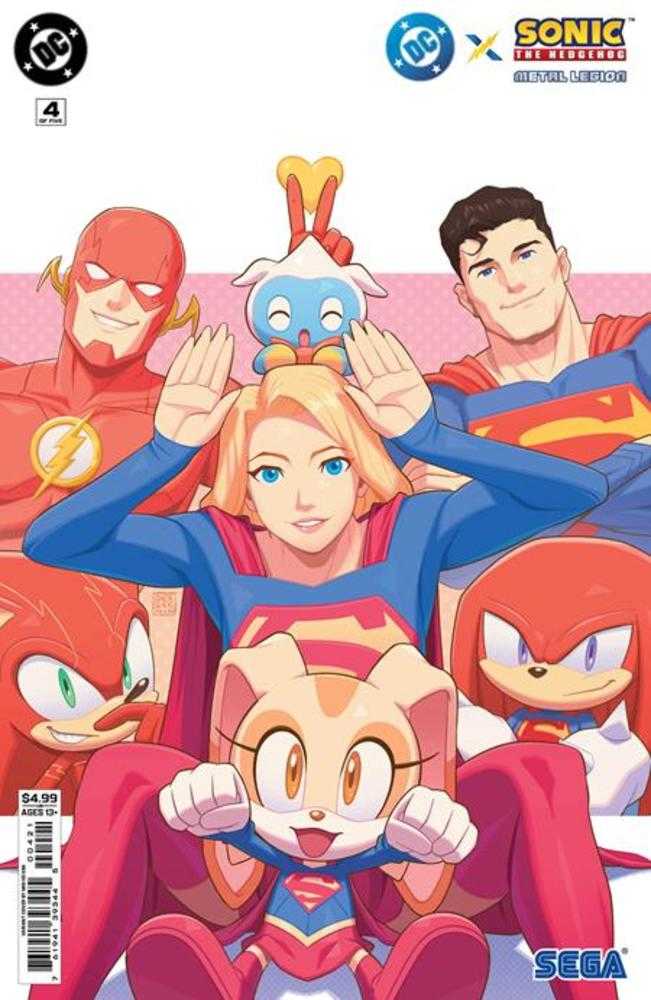 DC X Sonic The Hedgehog Metal Legion #4 (Of 5) Cover B Min Ho Kim Card Stock Variant | Odin's Place