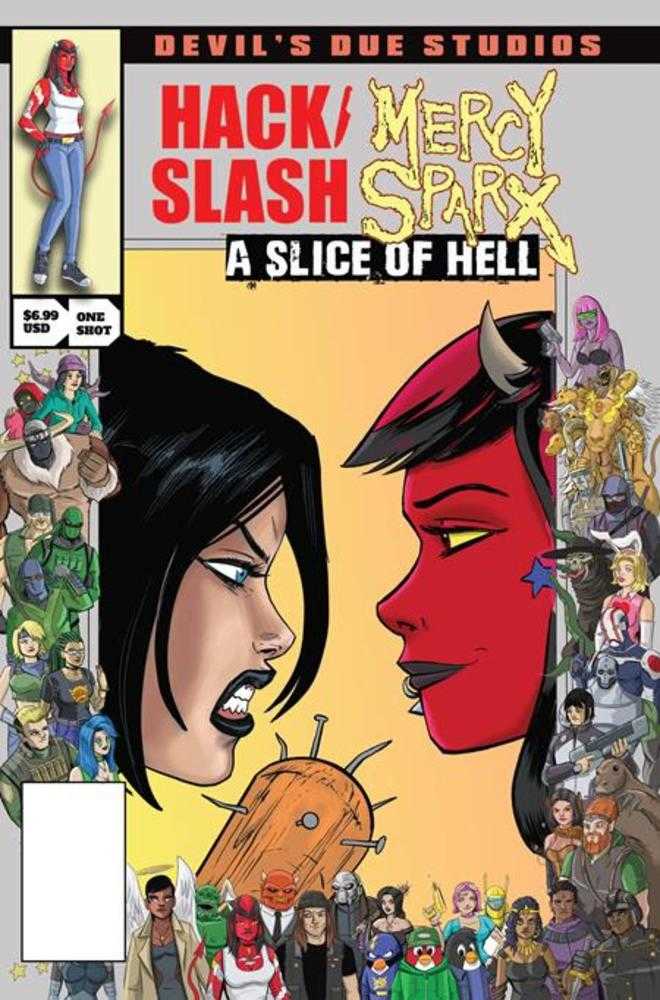 Devils Due Presents Hack Slash Mercy Sparx #1 (One Shot) Cover B Tim Seeley Josh Blaylock Homage Variant (Mature) | Odin's Place