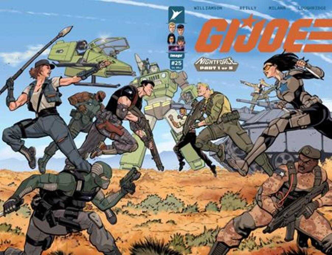 G.I. Joe #25 Cover A Tom Reilly Wraparound | Odin's Place