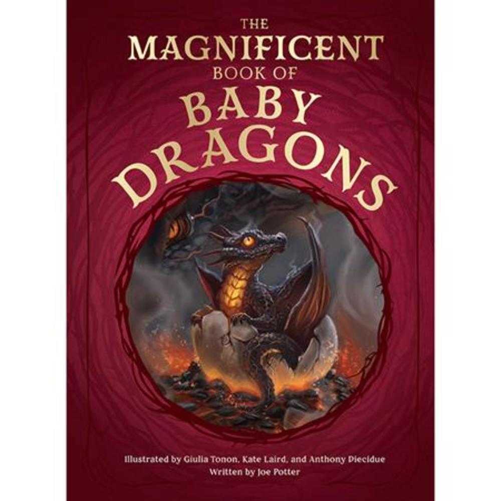 Magnificent Book Of Baby Dragons Hardcover | Odin's Place