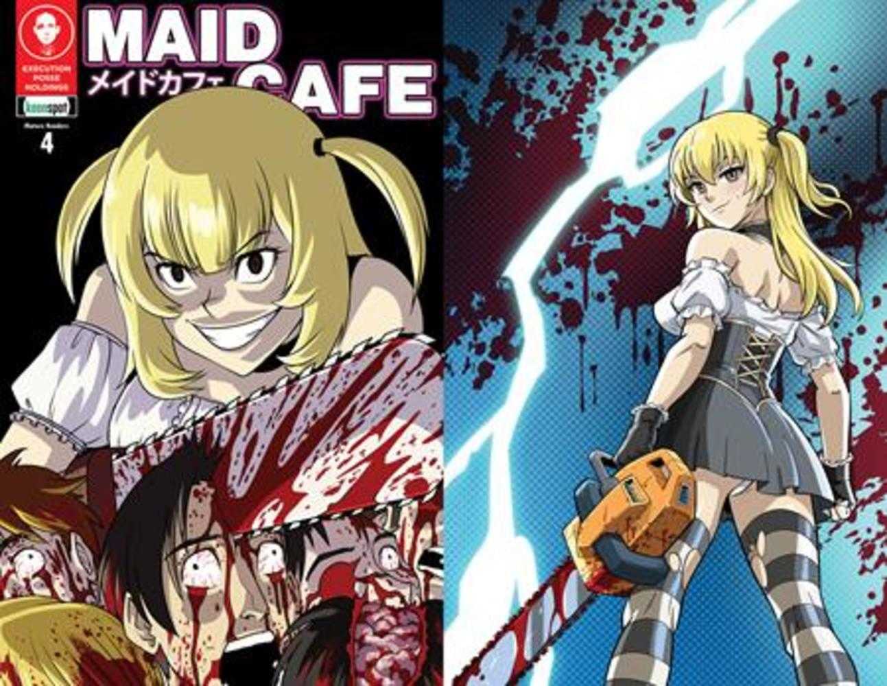 Maid Cafe #4 Cover B Remy Eisu Mokhtar & Wilson Gandolpho Flip Cover Variant | Odin's Place