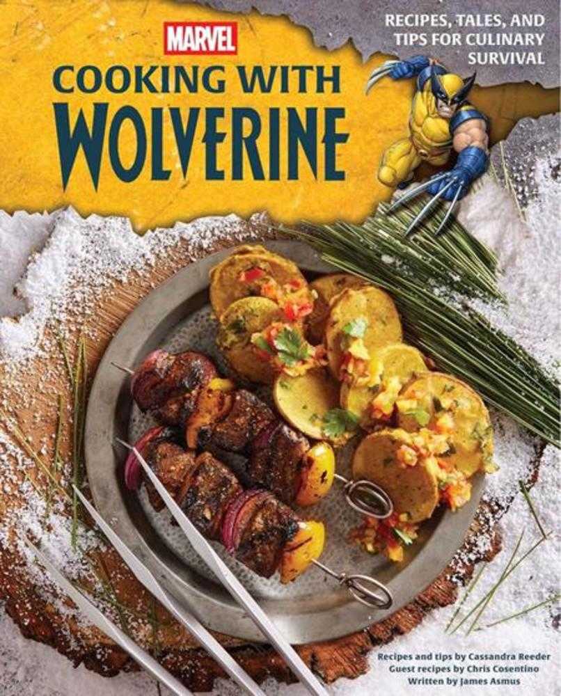 Marvel Cooking With Wolverine Hardcover | Odin's Place