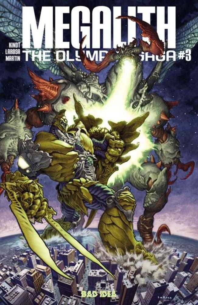 Olympus Saga Megalith #3 (Of 3) Cover A Lewis Larosa | Odin's Place