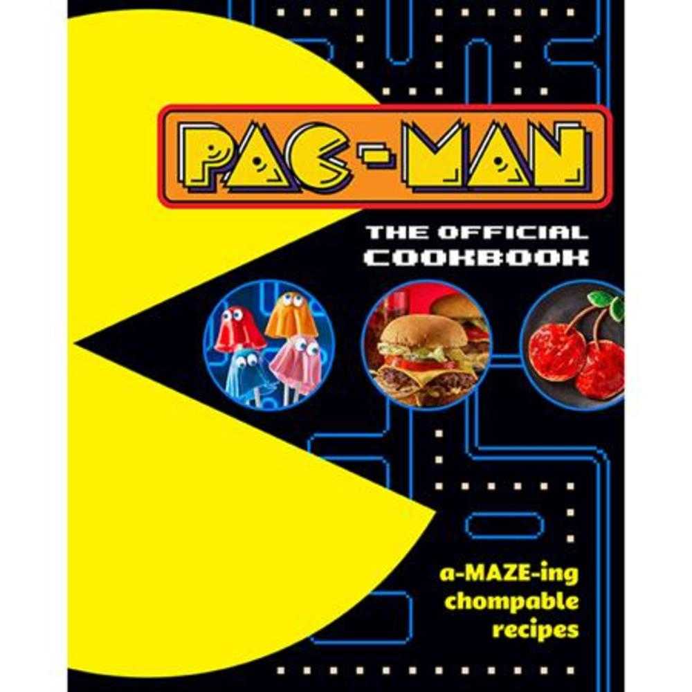 Pac Man The Official Cookbook Hardcover | Odin's Place