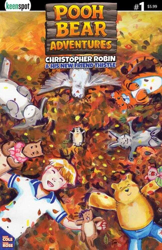 Pooh Bear Adventures Christopher Robin & His New Friend Thistle #1 (One Shot) Cover A Tessa Rose The Gangs All Here | Odin's Place