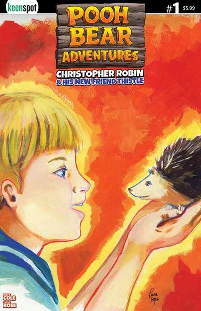 Pooh Bear Adventures Christopher Robin & His New Friend Thistle #1 (One Shot) Cover B Tessa Rose Fast Friends Variant | Odin's Place