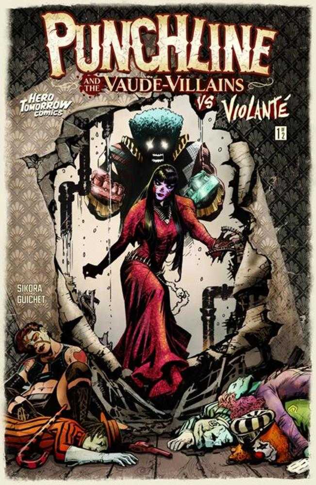 Punchline And The Vaude Villains vs Violante #1 (Of 2) Cover A Yvel Guichet | Odin's Place