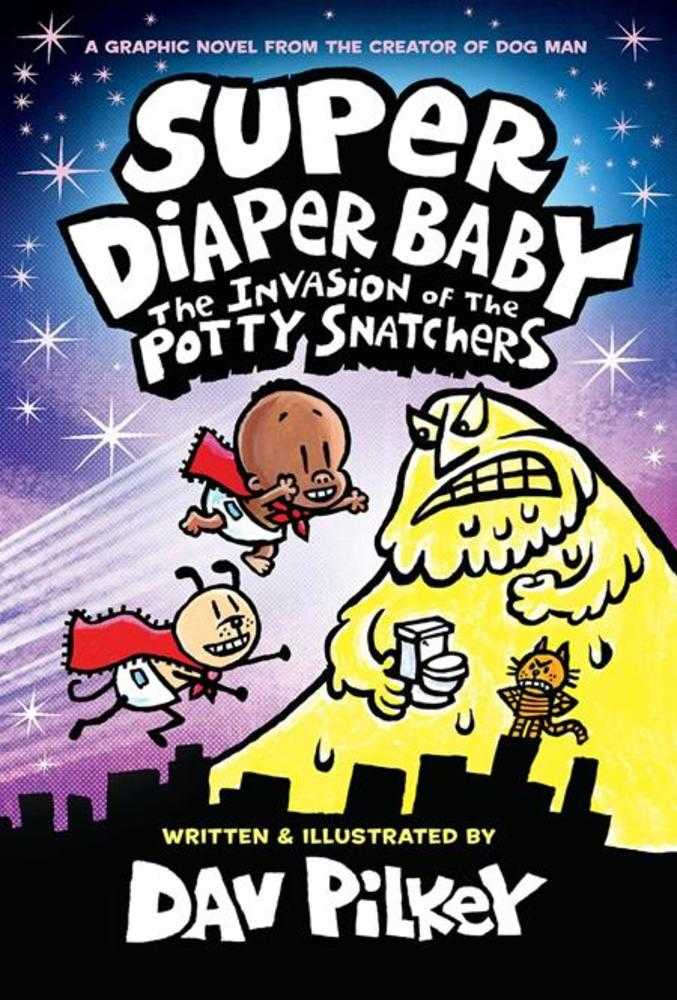 Super Diaper Baby Color Edition Hardcover Volume 02 The Invasion Of The Potty Snatchers | Odin's Place