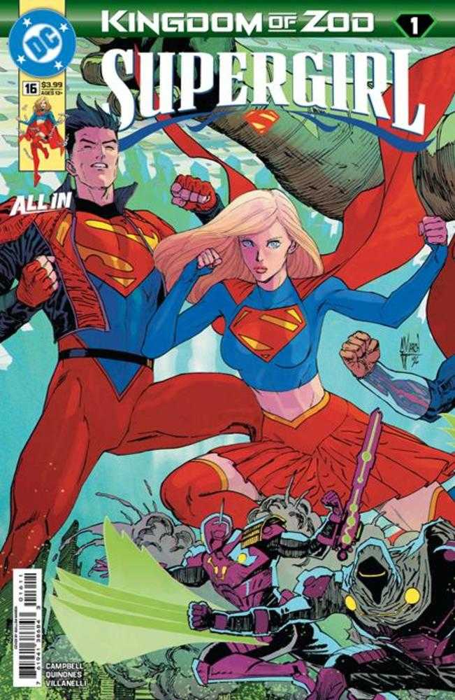 Supergirl #16 Cover A Guillem March Connecting (Kingdom Of Zod) | Odin's Place