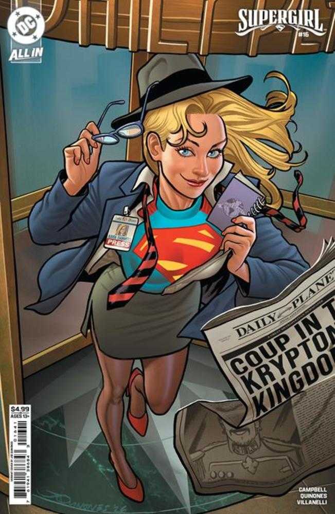 Supergirl #16 Cover D Joe Quinones Card Stock Variant (Kingdom Of Zod) | Odin's Place