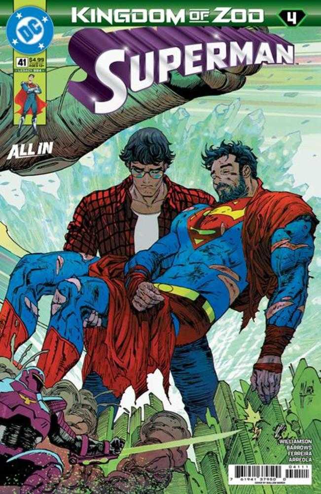 Superman #41 Cover A Guillem March Connecting (Kingdom Of Zod) | Odin's Place