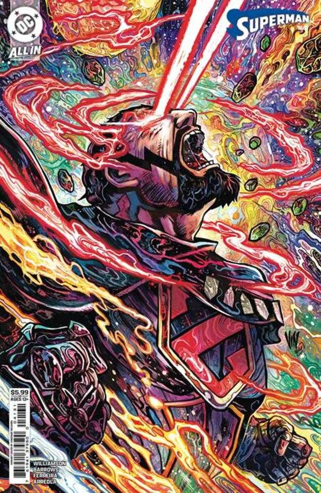 Superman #41 Cover C Vincenzo Riccardi Card Stock Variant (Kingdom Of Zod) | Odin's Place
