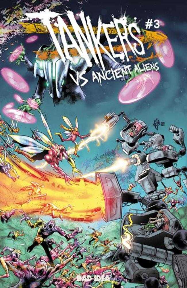 Tankers vs Ancient Aliens # 3 (Of 5) Cover A Federica Mancin | Odin's Place