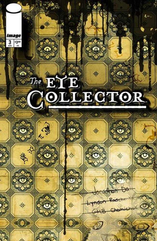 Eye Collector #3 Cover B Gmb Chomichuk Ink Drip Variant | Odin's Place