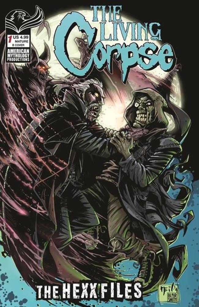 Living Corpse Hexx Files #1 Cover B Neil Vokes Variant (Mature) | Odin's Place