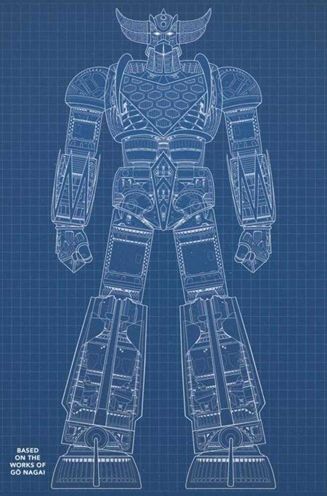 Ufo Robot Grendizer #1 (Of 4) Cover E Blueprint Denis Bajram & Brice Cossu Variant | Odin's Place