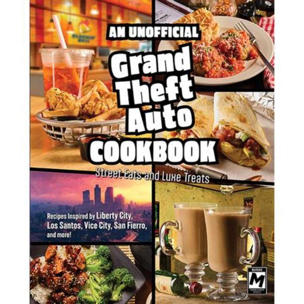 Unofficial Grand Theft Auto Cookbook Hardcover | Odin's Place