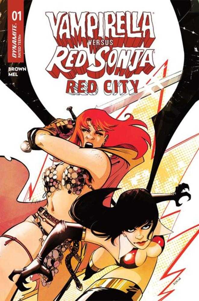 Vampirella vs Red Sonja Red City #1 Cover A Sebastian Piriz | Odin's Place
